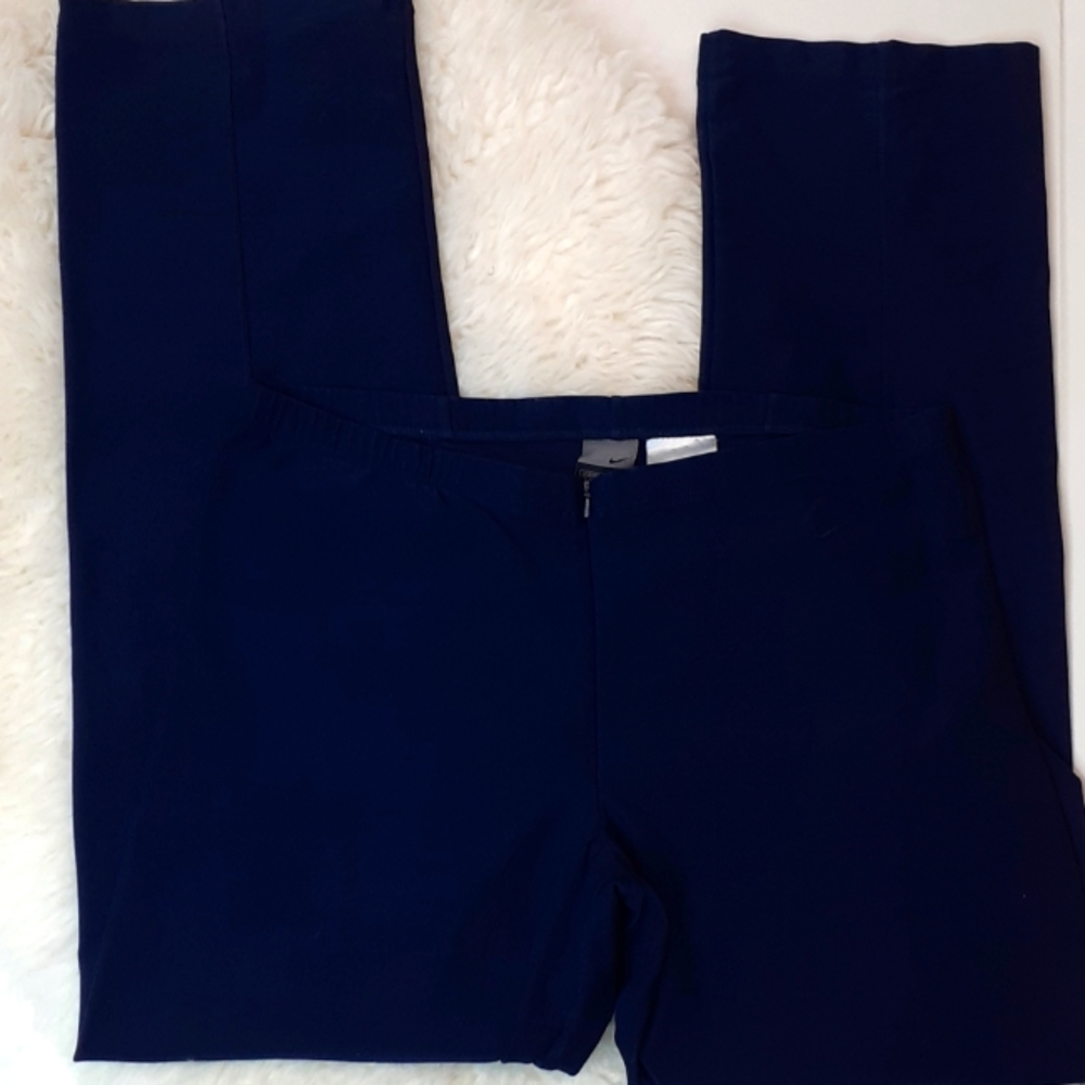 Nike Navy blue zip up active pants